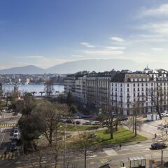 Отель Aparthotel Adagio Geneve Mont Blanc балкон