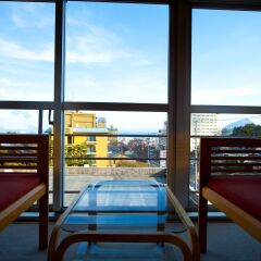 Отель Oniyama Hotel Япония, Беппу - отзывы, цены и фото номеров - забронировать отель Oniyama Hotel онлайн балкон