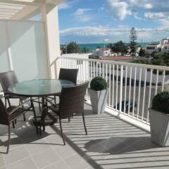 Апартаменты Apartment With 2 Bedrooms in Vinaros, With Wonderful sea View, Pool Ac балкон