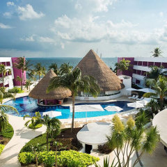 Отель Temptation Cancun Resort - All inclusive - Adults Only Мексика, Канкун - 1 отзыв об отеле, цены и фото номеров - забронировать отель Temptation Cancun Resort - All inclusive - Adults Only онлайн балкон