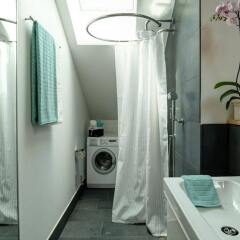 Апартаменты Paleo Finest Serviced Apartments Мюнхен ванная