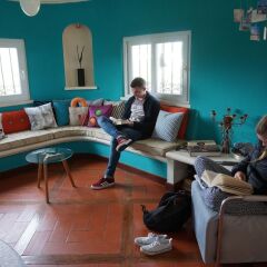 Отель The White House - B&B in the Villa Португалия, Пешао - отзывы, цены и фото номеров - забронировать отель The White House - B&B in the Villa онлайн интерьер отеля фото 3