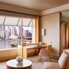 Отель The Ritz-Carlton, Millenia Singapore комната для гостей фото 8