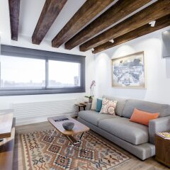 Отель Santa Ana Apartment by FlatSweetHome Испания, Мадрид - отзывы, цены и фото номеров - забронировать отель Santa Ana Apartment by FlatSweetHome онлайн комната для гостей фото 5
