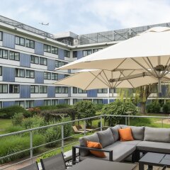 Отель Novotel Brussels Airport Бельгия, Диегем - 1 отзыв об отеле, цены и фото номеров - забронировать отель Novotel Brussels Airport онлайн балкон