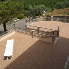 Отель Agriturismo Tenuta Quarto Santa Croce балкон