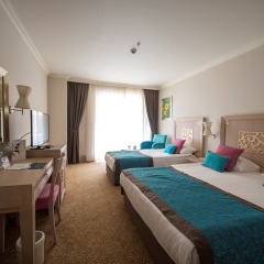 Отель Crystal Family Resort & Spa Богазкент комната для гостей фото 2