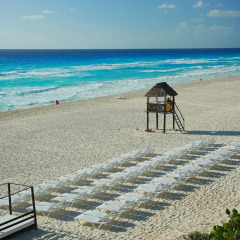Отель Oasis Cancun Lite пляж фото 2