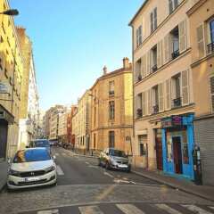 Апартаменты Renovated Studio Near Buttes Chaumont Париж парковка