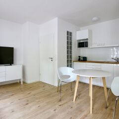 Отель Arthouse Apartments am Barbarossaplatz Германия, Кёльн - отзывы, цены и фото номеров - забронировать отель Arthouse Apartments am Barbarossaplatz онлайн комната для гостей фото 3