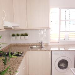 Отель Apartamento vista al mar y montaña Sunrise-Sunset Весиндарио в номере