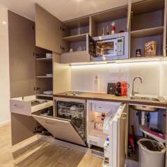 Отель Brera Serviced Apartments Frankfurt Германия, Франкфурт-на-Майне - отзывы, цены и фото номеров - забронировать отель Brera Serviced Apartments Frankfurt онлайн фото 4