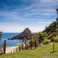 Отель Isla Natura Beach Huatulco пляж фото 2