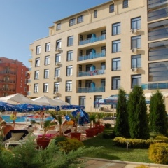 Отель Rainbow 1 Holiday Complex Болгария, Солнечный берег - отзывы, цены и фото номеров - забронировать отель Rainbow 1 Holiday Complex онлайн вид на фасад