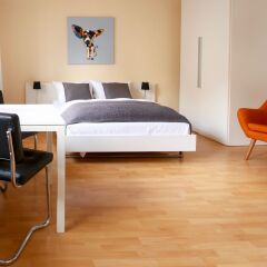Отель Arthouse Apartments am Barbarossaplatz Германия, Кёльн - отзывы, цены и фото номеров - забронировать отель Arthouse Apartments am Barbarossaplatz онлайн комната для гостей
