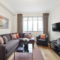 Апартаменты Fountain House Apartments Лондон комната для гостей фото 5