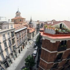 Отель Hostal Abadia балкон