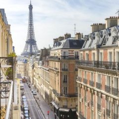 Отель Elysees Union Hotel Франция, Париж - 8 отзывов об отеле, цены и фото номеров - забронировать отель Elysees Union Hotel онлайн балкон