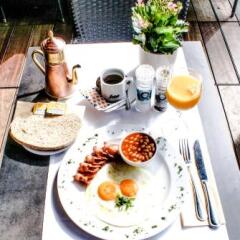 Отель Guest House Huyze Die Maene питание