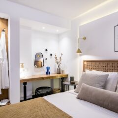 Отель Amelot Art Suites Греция, Остров Санторини - отзывы, цены и фото номеров - забронировать отель Amelot Art Suites онлайн комната для гостей фото 5