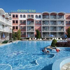 Отель Longosa Garden Болгария, Солнечный берег - отзывы, цены и фото номеров - забронировать отель Longosa Garden онлайн бассейн фото 2