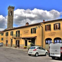 Отель B&B Antica Trattoria al Principe Ареццо парковка