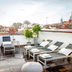 Отель Eric Vökel Boutique Apartments - Madrid Suites Испания, Мадрид - отзывы, цены и фото номеров - забронировать отель Eric Vökel Boutique Apartments - Madrid Suites онлайн бассейн фото 3
