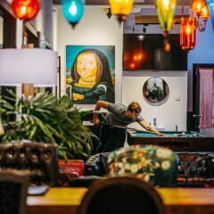 Chengdu Flipflop Hostel гостиничный бар