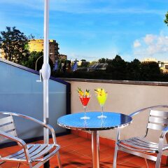 Отель Best Western Blu Hotel Roma Италия, Рим - отзывы, цены и фото номеров - забронировать отель Best Western Blu Hotel Roma онлайн балкон