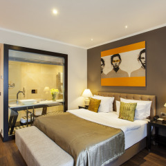 Quentin Boutique Hotel 4* Стандартный номер с различными типами кроватей фото 37