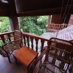 Отель Sam Moon's Hotel Angkor Wooden House Камбоджа, Сиемреап - отзывы, цены и фото номеров - забронировать отель Sam Moon's Hotel Angkor Wooden House онлайн балкон