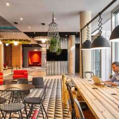 Отель ibis Barcelona Pza Glories 22 Испания, Барселона - 7 отзывов об отеле, цены и фото номеров - забронировать отель ibis Barcelona Pza Glories 22 онлайн питание фото 3