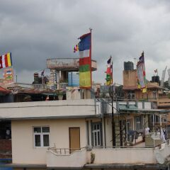 Отель Travellers Dorm Bed & Breakfast Непал, Катманду - отзывы, цены и фото номеров - забронировать отель Travellers Dorm Bed & Breakfast онлайн балкон