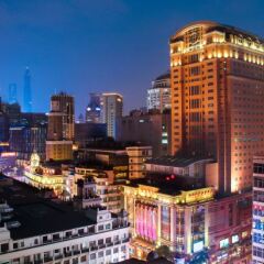 Отель Majesty Plaza Shanghai городской автобус