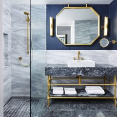 Отель Sofia Hotel Balkan, a Luxury Collection Hotel, Sofia Болгария, София - отзывы, цены и фото номеров - забронировать отель Sofia Hotel Balkan, a Luxury Collection Hotel, Sofia онлайн ванная фото 2