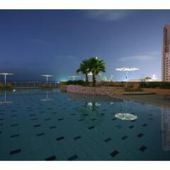 Отель Amwaj Rotana - Jumeirah Beach Residence бассейн фото 3