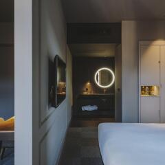 Отель El Moderne Hotel Испания, Хихон - отзывы, цены и фото номеров - забронировать отель El Moderne Hotel онлайн комната для гостей фото 4