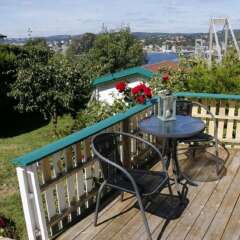 Отель Solferie Holiday Home Vardåsveien Кристиансанд балкон