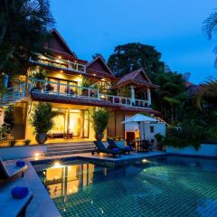 Отель Katamanda Villa 3BR with Private Pool E5 пляж Ката бассейн фото 2
