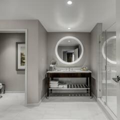 Отель Hilton Columbus at Easton США, Колумбус - отзывы, цены и фото номеров - забронировать отель Hilton Columbus at Easton онлайн ванная