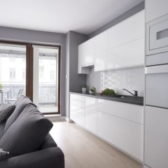 Отель P&O Apartments Oxygen Wronia 1 Польша, Варшава - отзывы, цены и фото номеров - забронировать отель P&O Apartments Oxygen Wronia 1 онлайн комната для гостей фото 5