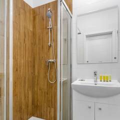 Отель Warszawa-Wlochy Brilliant Apartment Польша, Варшава - отзывы, цены и фото номеров - забронировать отель Warszawa-Wlochy Brilliant Apartment онлайн ванная фото 2