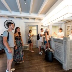Отель Villaggio Conero Azzurro Нумана интерьер отеля