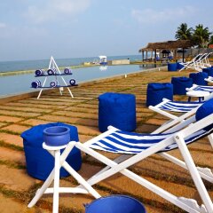 Отель Jetwing Lagoon Шри-Ланка, Негомбо - отзывы, цены и фото номеров - забронировать отель Jetwing Lagoon онлайн пляж фото 2