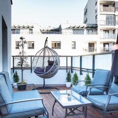 Апартаменты Mokotów Premium Apartment with Terrace Варшава балкон