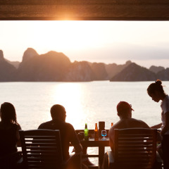 Отель Pelican Halong Cruise Вьетнам, Халонг - отзывы, цены и фото номеров - забронировать отель Pelican Halong Cruise онлайн приотельная территория