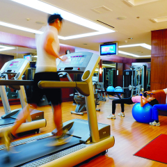 Отель Marco Polo Plaza Cebu Филиппины, Лапу-Лапу - отзывы, цены и фото номеров - забронировать отель Marco Polo Plaza Cebu онлайн фитнесс-зал