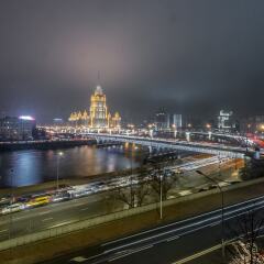 Апартаменты GM Apartment Serafimovicha 2 Москва балкон