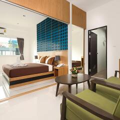 M.U.DEN Patong Phuket Hotel 3* Люкс разные типы кроватей
