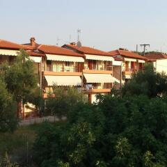 Апартаменты Katerina Apartments Пефкохори вид на фасад
